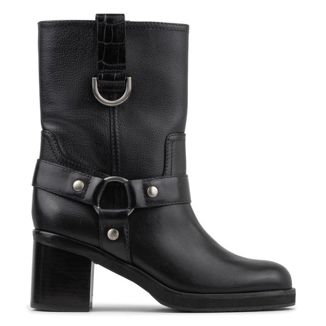 Donald Pliner Women RIEGAL Black Boot, Bootie, Size: 5