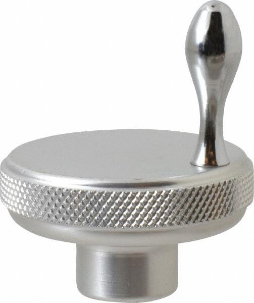 Gibraltar 2" Head, Knurled w/ Handle Knob - Reamed, Aluminum | Part #ACK-017-G