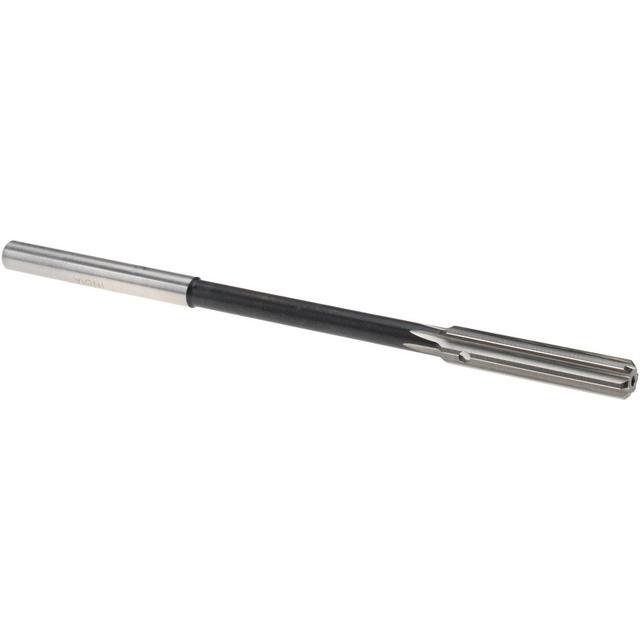 Value Collection Chucking Reamer: 5/16" Dia, 6" OAL, 1-1/2" Flute Length, Straight Flute, Straight-Cylindrical Shank, HSS - Right Hand