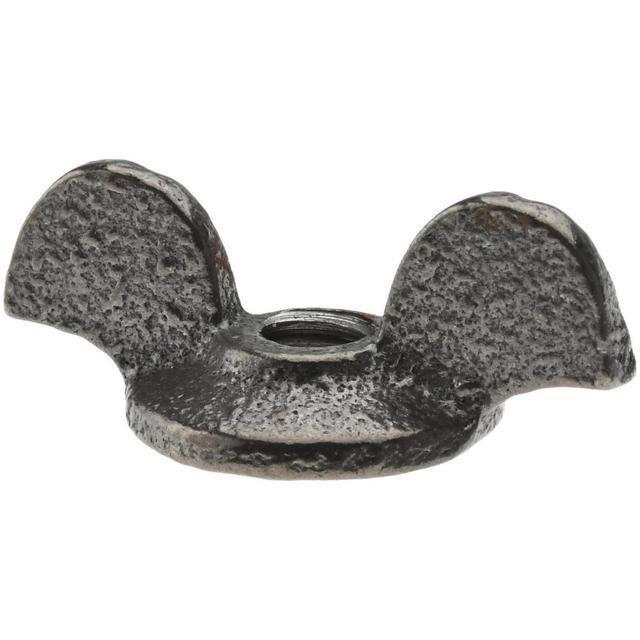 Made in USA | Value Collection 5/16-18 UNC, Uncoated, Steel Standard Wing Nut - Grade 1015-1025, 1-1/2" Wing Span, 9/16" Wing Span, 7/8" Base Dia |