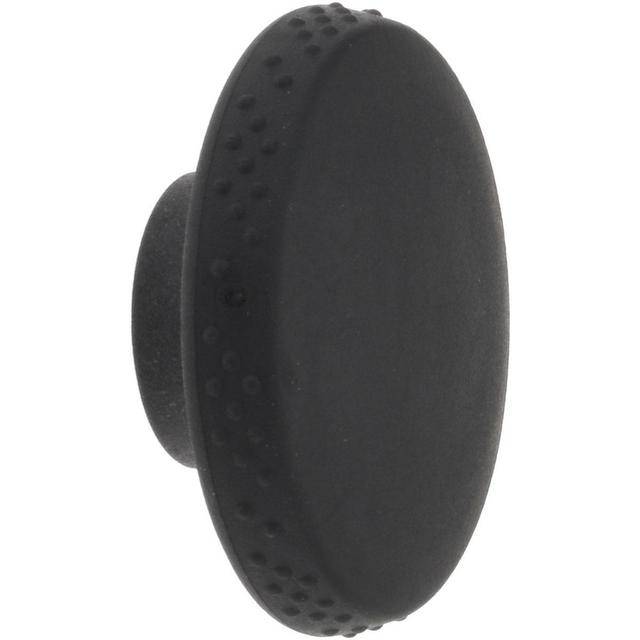Gibraltar 1.57" Head, Knurled (Dimples) Knob - Female Insert, Thermoplastic Elastomer | Part #5K40A205A8Z001G