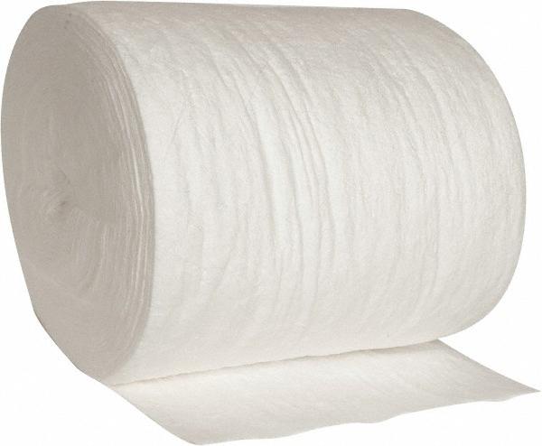 PRO-SAFE Sorbent Roll: For Oil Only, 15" Wide, 150' Long, 75 gal, White - Polypropylene | Part #CEP-HL6-144S