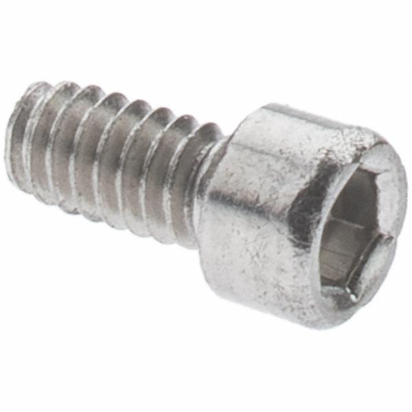 Made in USA | Value Collection Hex Socket Cap Screw: #6-32, 5/8" Length Under Head, 18-8 Stainless Steel, Plain Finish - 16995-19d | 10-Pack