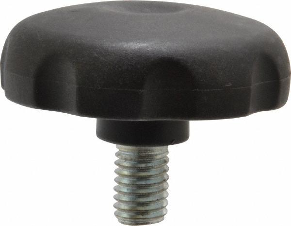 Gibraltar Gibraltar 2-1/2" Head, Fluted Knob - Threaded Stem, Nylon | 10-Pack | Part #G1-4302KJ