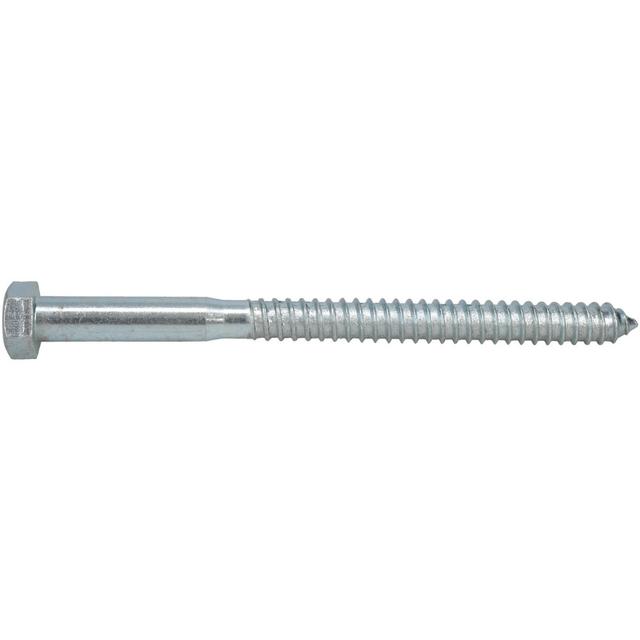 Value Collection 3/4" Screw, 10" Length Under Head, Steel, Hex Head Lag Screw - Zinc Plated, Grade 2 | Part #LAGS0751000CZ