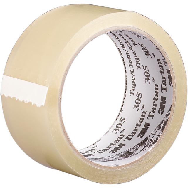 3M Tartan 305 Box Sealing Tape 1.8 mil 109 Yard Roll