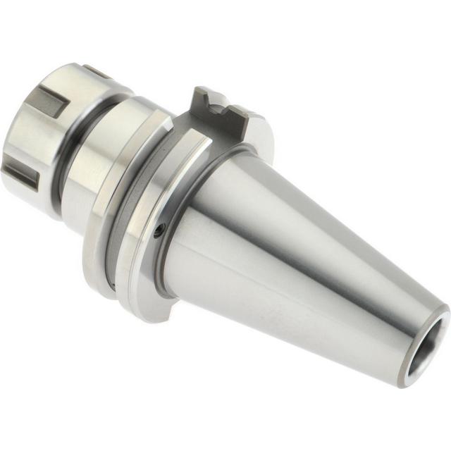 Accupro Collet Chuck: 0.0390 to 0.6290" Capacity, ER25 Collet, Dual Contact Taper Shank - 2.5000" Projection, 0.0003" TIR, Balanced to 30000 RPM