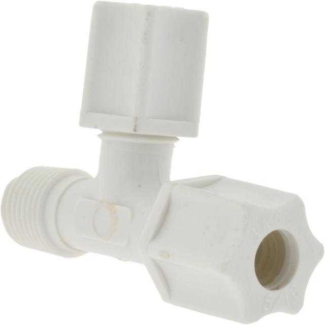 Made in USA Compression Tube Male Run Tee: - Polypropylene | Part #0630.043