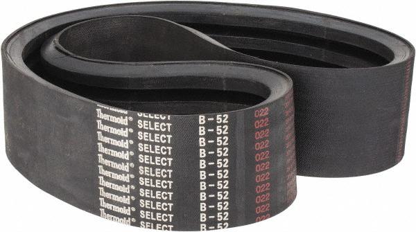 Value Collection Cogged & Narrow V-Belt: Section B - Neoprene, B-52 | Part #B052/5SEL