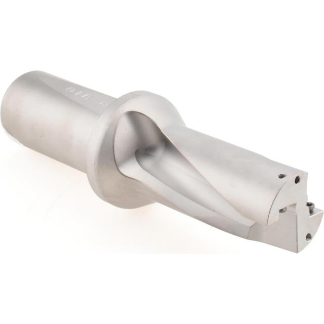 Hertel Indexable Insert Drill: HID-1.437-D2-1.500, 1.4810" Max Dia, 2xD, 1.5000" Shank Dia - Straight-Cylindrical Shank