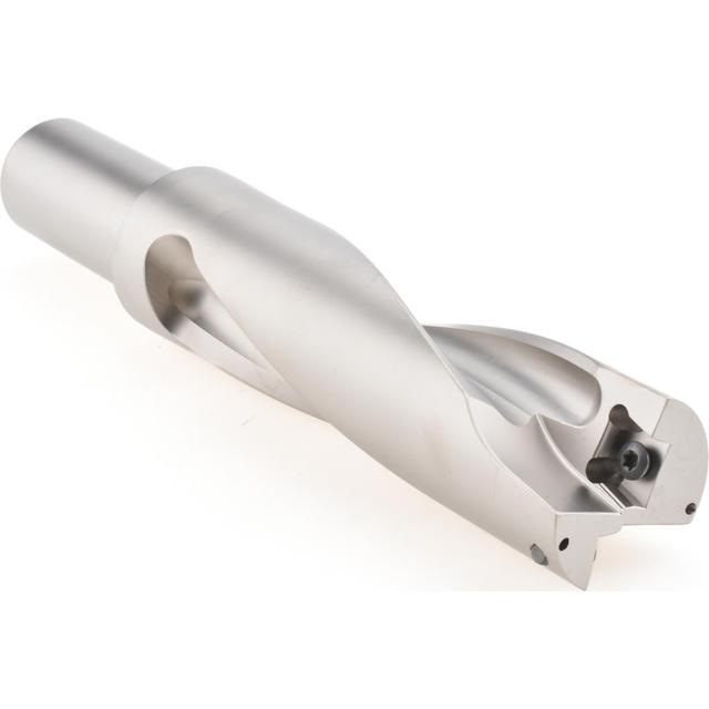 Hertel Indexable Insert Drill: HID-1.937-D3-1.500, 1.9960" Max Dia, 3xD, 1.5000" Shank Dia - Straight-Cylindrical Shank