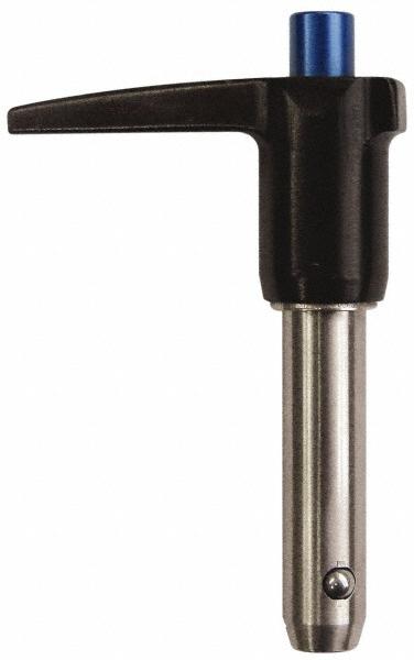 Gibraltar Quick-Release Pin: L-Handle, 7/16" Pin Dia, 3-1/2" Usable Length - 17-4 Stainless Steel | Part #LBL-SS7146