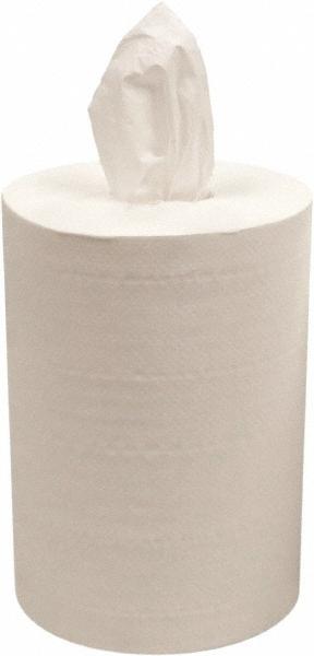 PRO-SOURCE Advantage General Cleaning Wipes, Dry, Center-Pull Roll, 9" x 15", White - 325 Sheets/Roll, 4 Rolls/Case | Part #61101