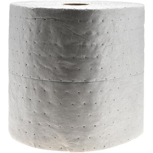 PRO-SAFE Sorbent Roll: For Universal Use, 300' Long, 15' Long, 67 gal, Gray | Part #UQ288S-SM-1