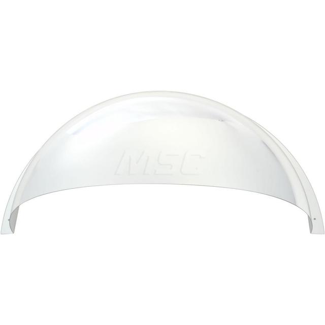 PRO-SAFE Indoor & Outdoor Half Dome Dome Safety, Traffic & Inspection Mirrors - Acrylic Lens, Fiberboard Backing, 32" Dia x 13-7/8" High, 34' Max
