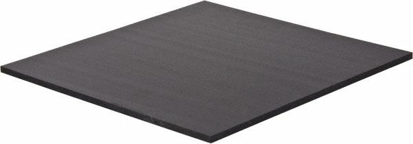 Made in USA Plastic Sheet: Noryl (PPO), 3/8" Thick, 12" Wide, 2' Long, Black | Part #5505192