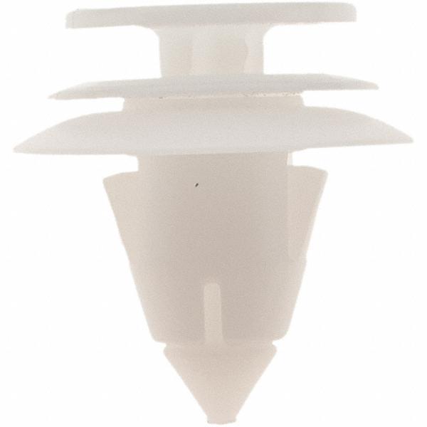 Value Collection 9mm Hole Dia, 21mm OAL, Ratchet Shank, Nylon Panel Rivet - 15mm Length Under Head, 9mm Material Thickness