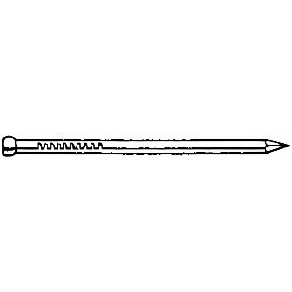 Value Collection 10D, 12 Gauge, 3" OAL Finishing Nails - Smooth Shank, Grade 2 Steel, Galvanized Finish | Part #10HGF1