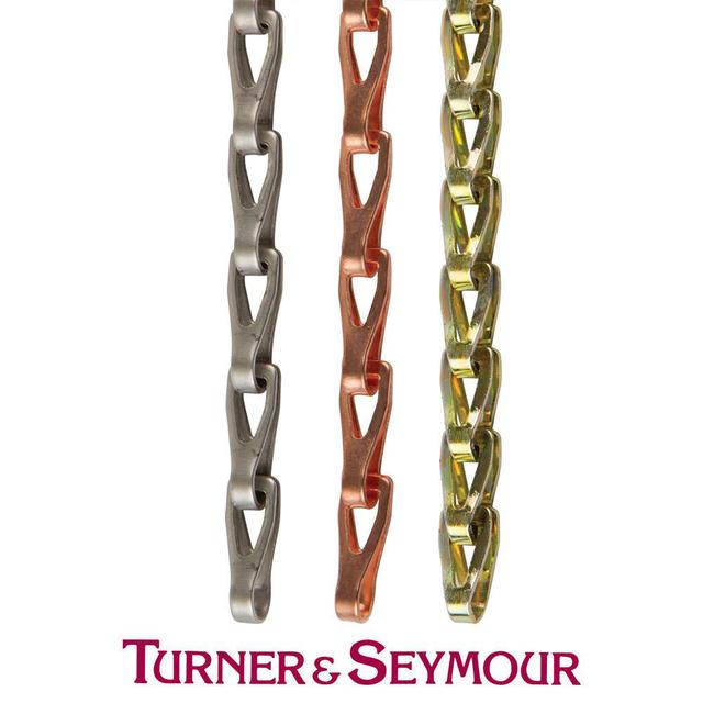 Made in USA 0.028" Dia Steel Sash Chain, Priced as 1' Increments, 500' Total Coil Length - 80 Lb Load Limit, #30, Standard Finish | 100-Pack