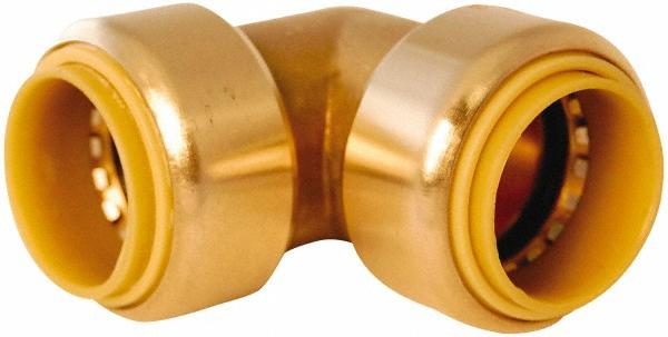 Value Collection Push-to-Connect Tube x Tube Fitting: 1-1/2" OD - Lead-Free Brass, 200 psi | Part #631-007