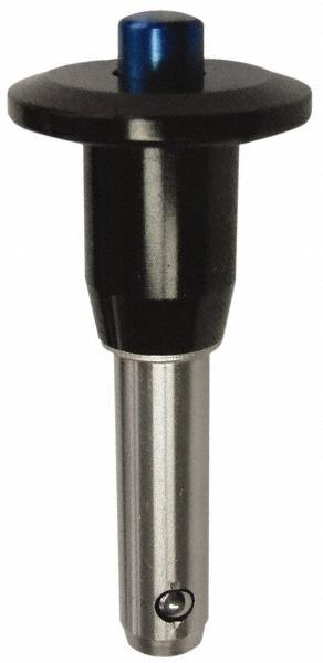 Gibraltar Quick-Release Pin: Button Handle, 5/16" Pin Dia, 3" Usable Length - 4130 Steel | Part #LBR-127