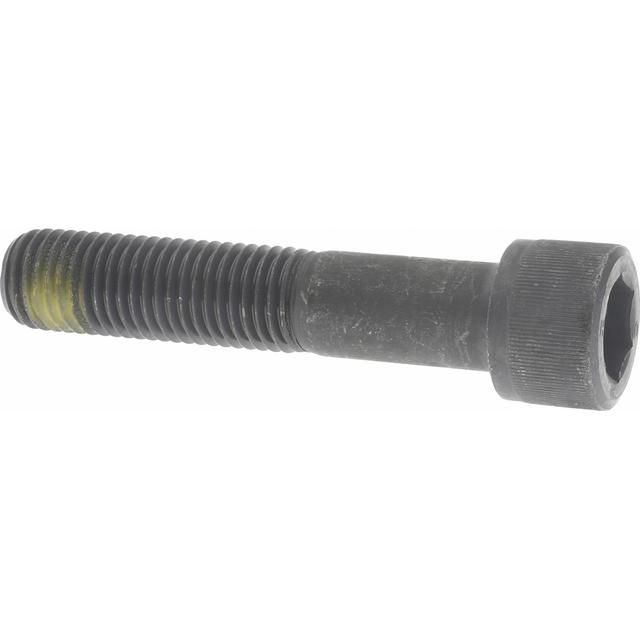 Value Collection Hex Socket Cap Screw: 7/8-9, 4-1/2" Length Under Head, Alloy Steel, Black Oxide Finish - Partially Threaded, ASME/ANSI B18.3, ASTM