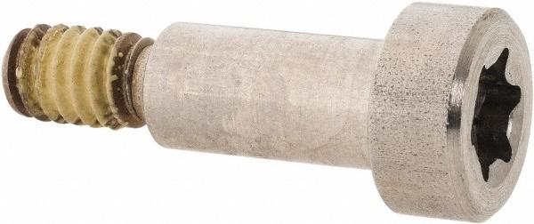 Made in USA Shoulder Screw: 5/16" Shoulder Dia, 5/8" Shoulder Length, 1/4-20, 300 Stainless Steel, Torx - 1/2" Head Dia | 5-Pack