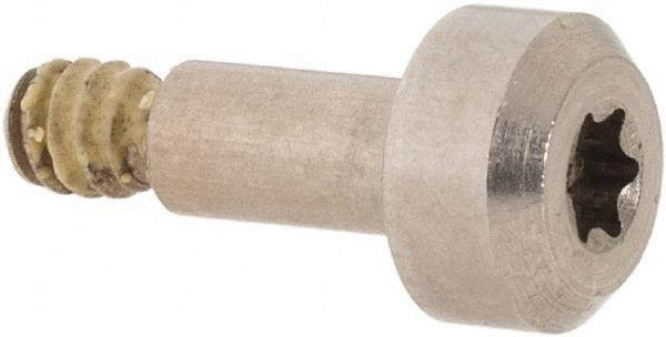 Made in USA Shoulder Screw: 1/8" Shoulder Dia, 1/4" Shoulder Length, #4-40, 300 Stainless Steel, Torx - 1/4" Head Dia | 5-Pack