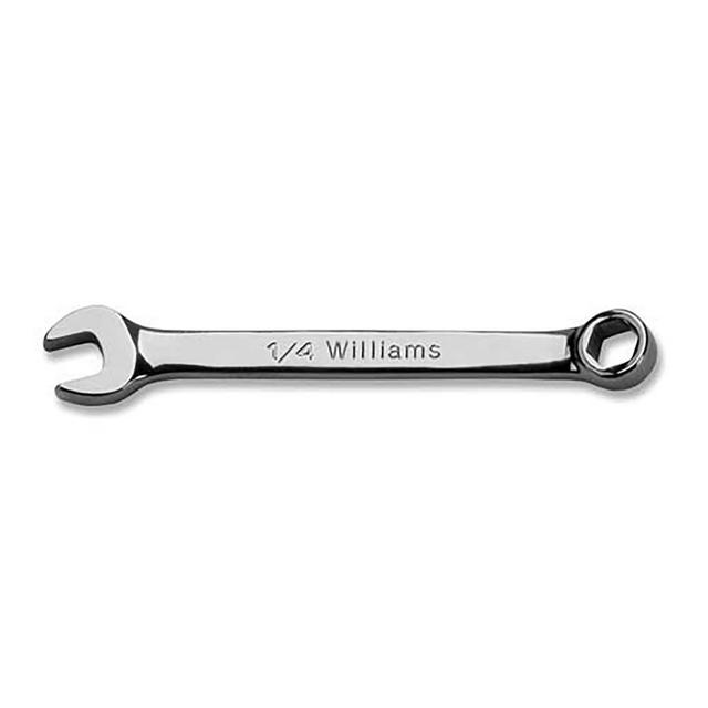 Williams Combination Wrench: 3/16" Head Size, 0 deg Offset - 2-31/32" OAL | Part #JHWMIDS6A