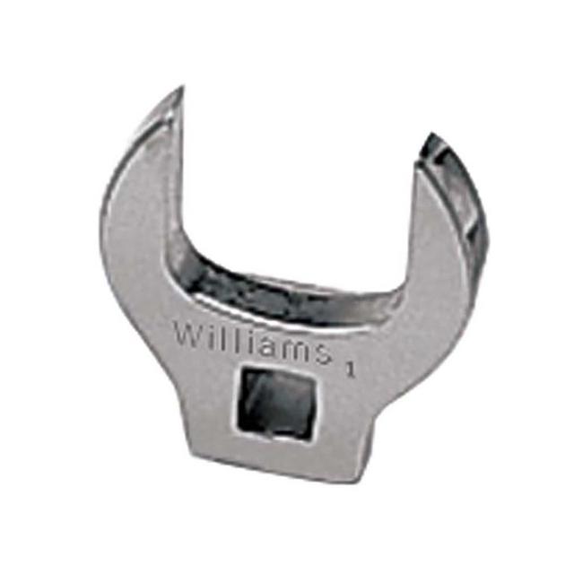 Williams Open End Crowfoot Wrench: 7/8", 3/8" Drive - 1-23/32" Head Dia, 19/32" Head Thickness | Part #JHWBCO28