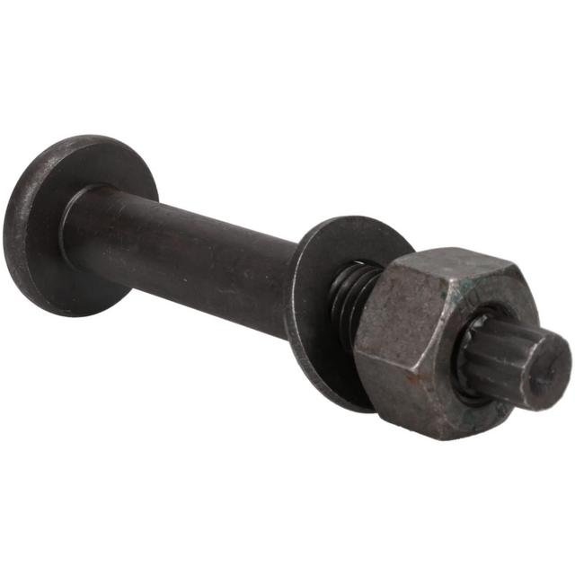 Made in USA | Value Collection 7/8-9 Thread, 5-1/2" Length Under Head, 1-5/8" Head Dia, Tension Control Bolt - Grade A-490 Steel, Uncoated