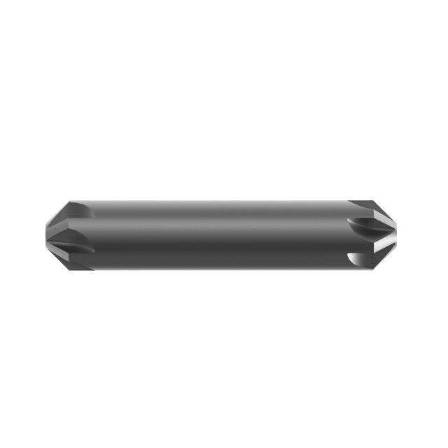Hertel Countersink: 5/8" Head Dia, 60.00 deg Included Angle, 6 Flute, Solid Carbide, Right Hand Cut - 5/8" Shank Dia, Bright/Uncoated Finish
