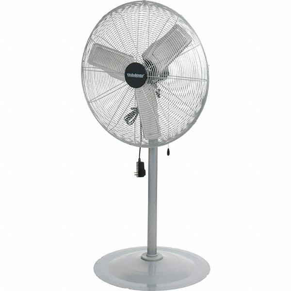 PRO-SOURCE 30 Inch 3-Speed Industrial Floor Fan for Workspace Ventilation