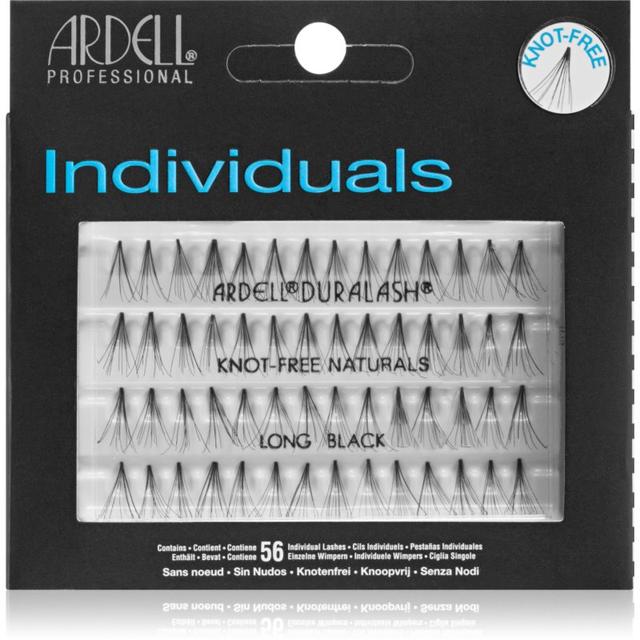 Ardell Individuals knott-free individual cluster lashes Long Black 56 pc