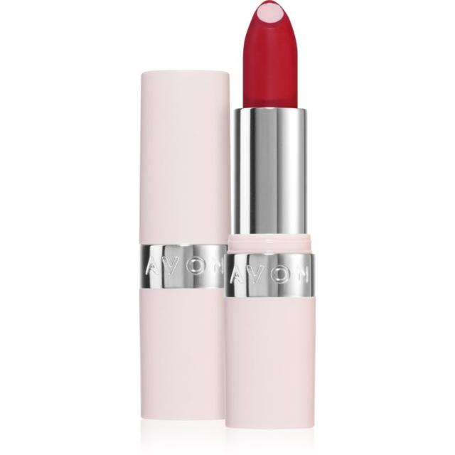 Avon Hydramatic moisturising glossy lipstick with hyaluronic acid shade Scarlet 3.6 g