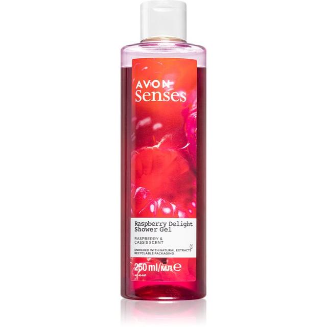 Avon Senses Raspberry Delight nourishing shower gel 250 ml