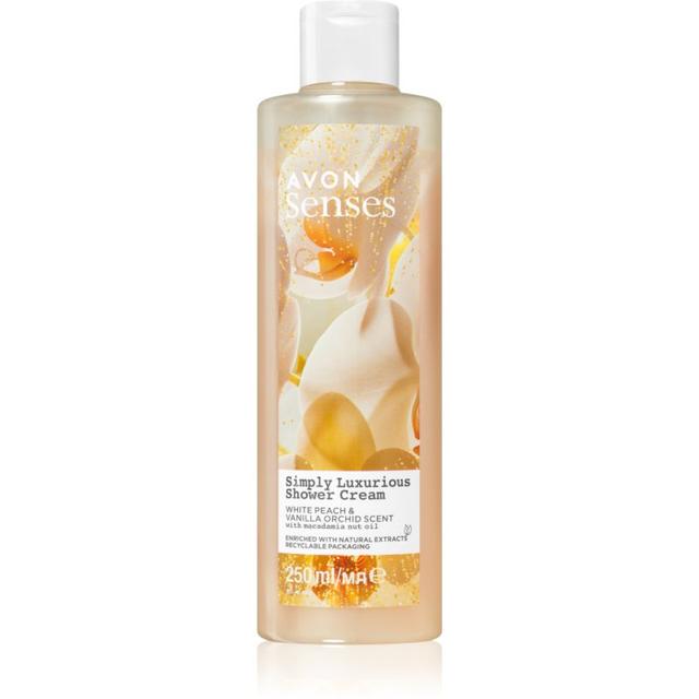 Avon Senses Simply Luxurious creamy shower gel 250 ml