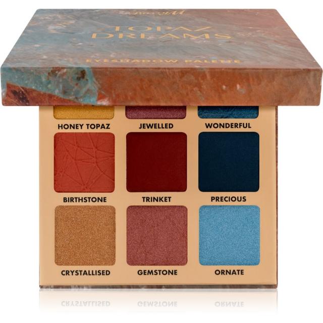 Barry M Topaz Dreams eyeshadow palette shade Topaz Dreams 9x1.4 g