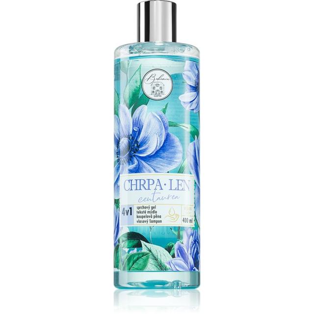 Bohemia Gifts & Cosmetics Flower Line Centaurea cleansing gel for body and hair 4-in-1 400 ml