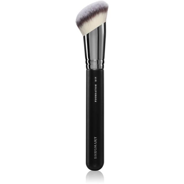 BrushArt Professional B11 Angled foundation brush foundation brush B11 1 pc
