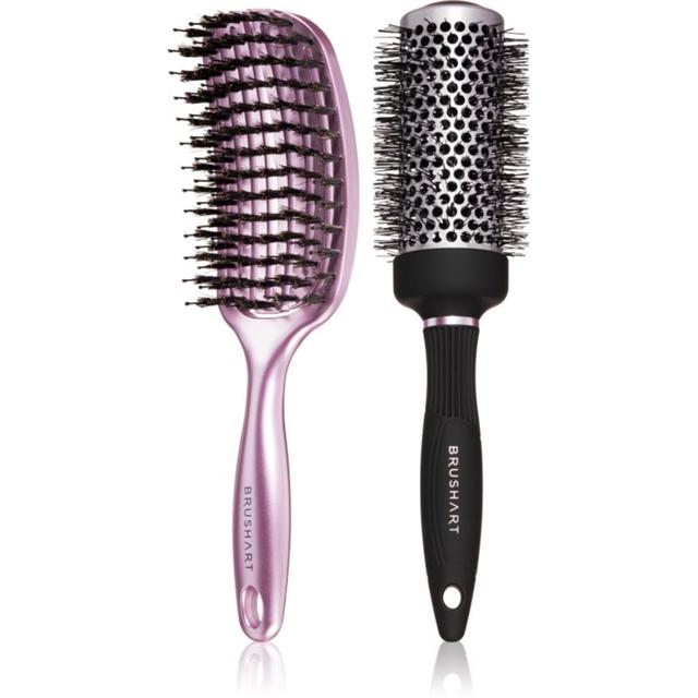 BrushArt Hair Hairbrush set gift set for heat hairstyling