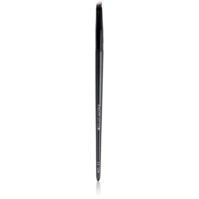 Brushworks Precise Brow angled eyebrow brush type NO. 21 1 pc