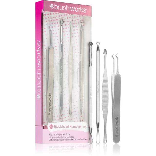 Brushworks Blackhead & Blemish Remover Set set for deep cleansing