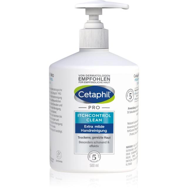 Cetaphil Pro ItchControl Clean gentle liquid hand soap 500 ml