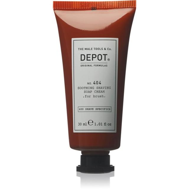 DEPOT 400 SHAVE SPECIFICS NO. 404 SOOTHING SHAVING SOAP CREAM .for brush. soothing cream for shaving for brush 30 ml