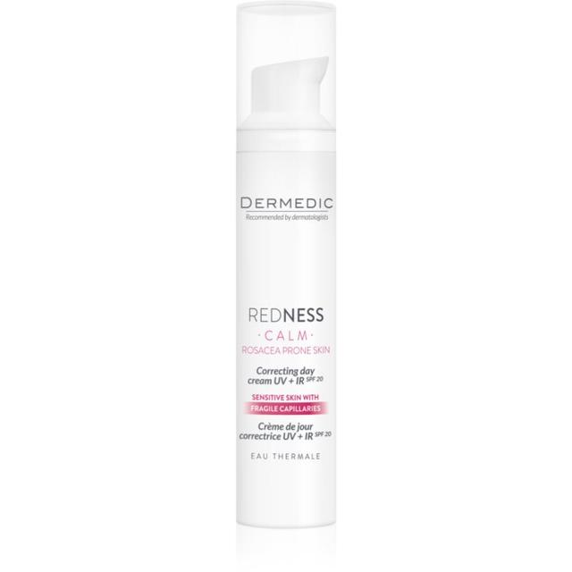 Dermedic Redness Calm correcting cream for sensitive and reddened skin SPF 20 40 ml