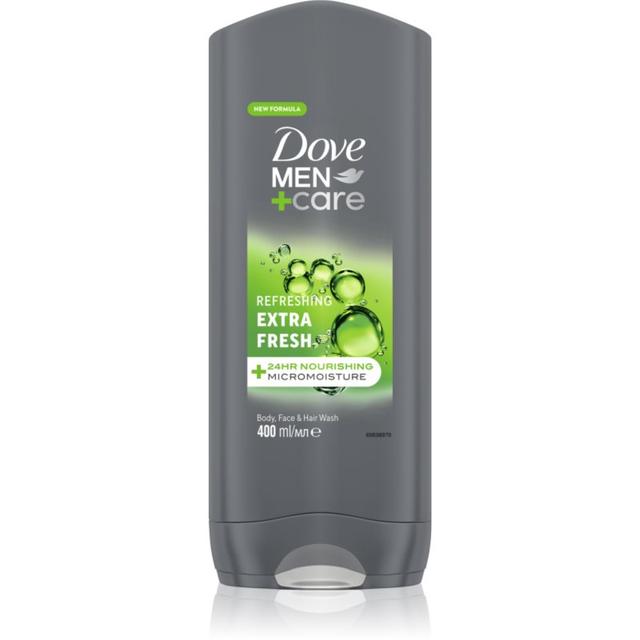 Dove Men+Care Extra Fresh shower gel for body and face 400 ml