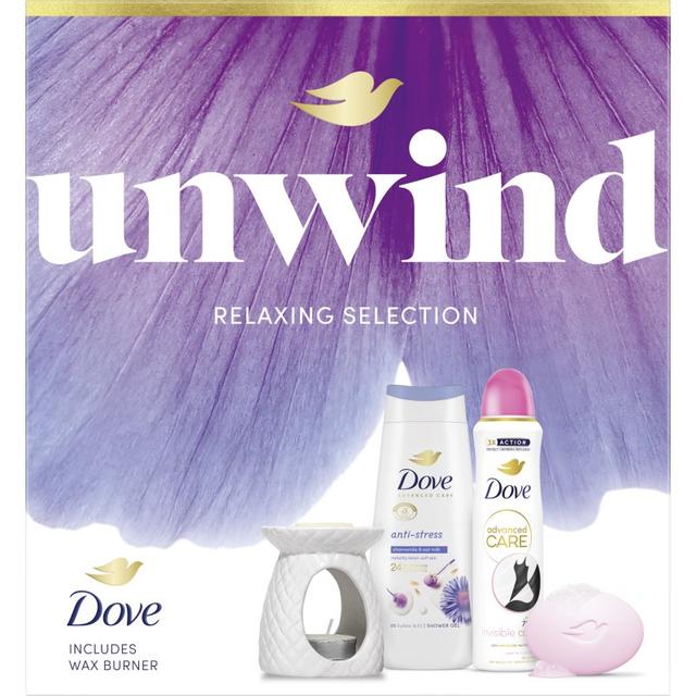 Dove Unwind gift set for women