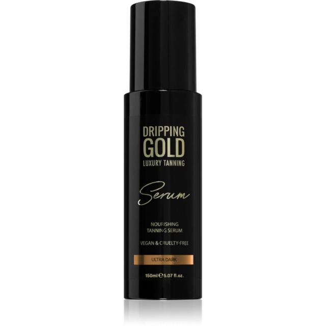 Dripping Gold Luxury Tanning Serum self-tanning product for body and face shade Ultra Dark 150 ml
