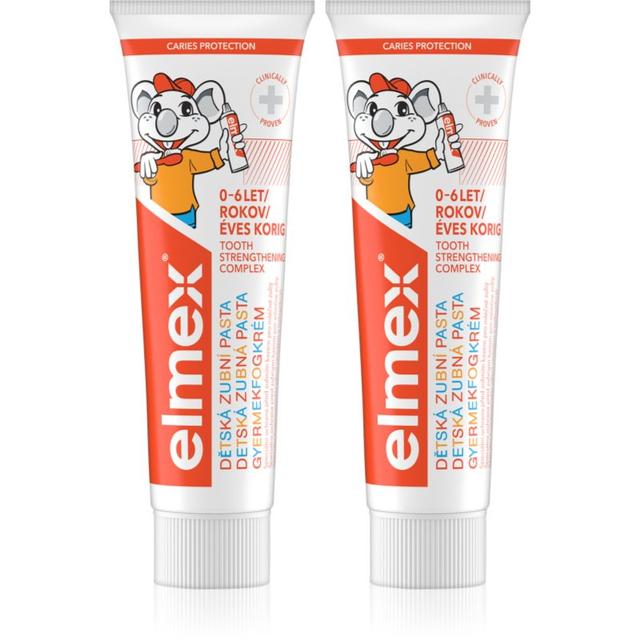 Elmex Caries Protection Kids toothpaste for children 2 x 50 ml